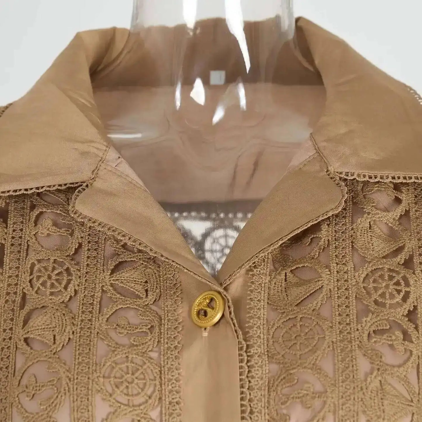 Luxury Long Maxi Dresses Shirt Women 2025 Summer Holiday Lace Embroidery Cotton Loose Big Size Hollow Out Wedding Dress White