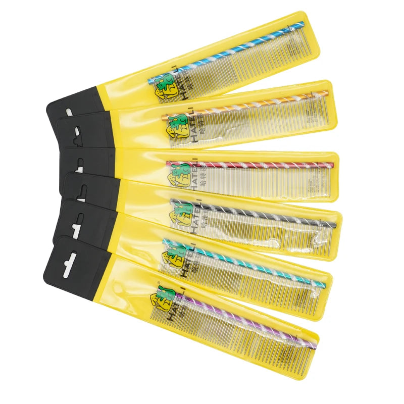 Dog Comb Long Thick Hair Fur Removal Cleaning Brush Stainless Steel Lightweight Pets Cat Grooming Combs for Dogs 16/19/20/25cm