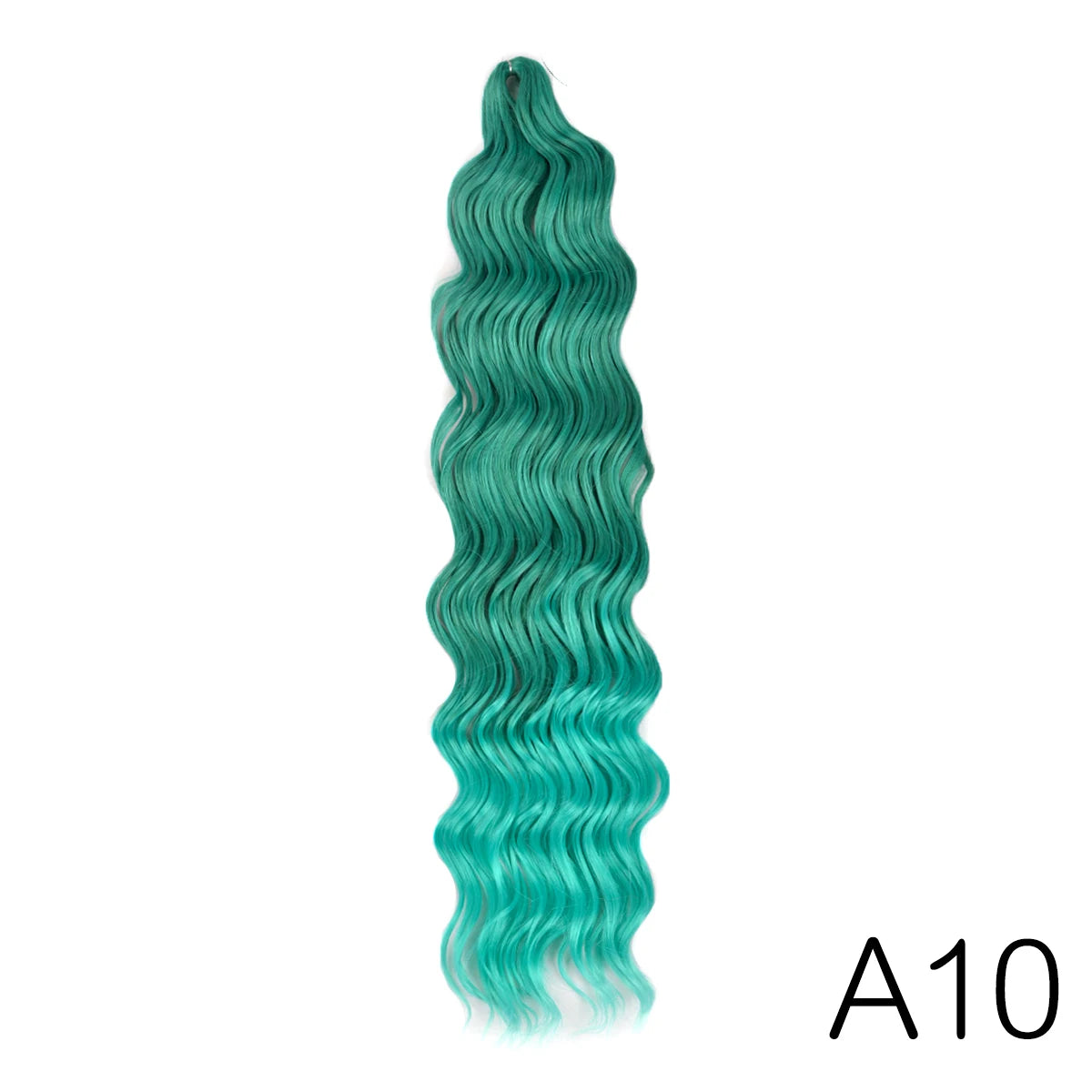 Anna Curl Synthetic Braiding Hair Loose Deep Wave 24 Inch Crochet Hair Extensions Water Wave Twist Pink Color Hair for Women