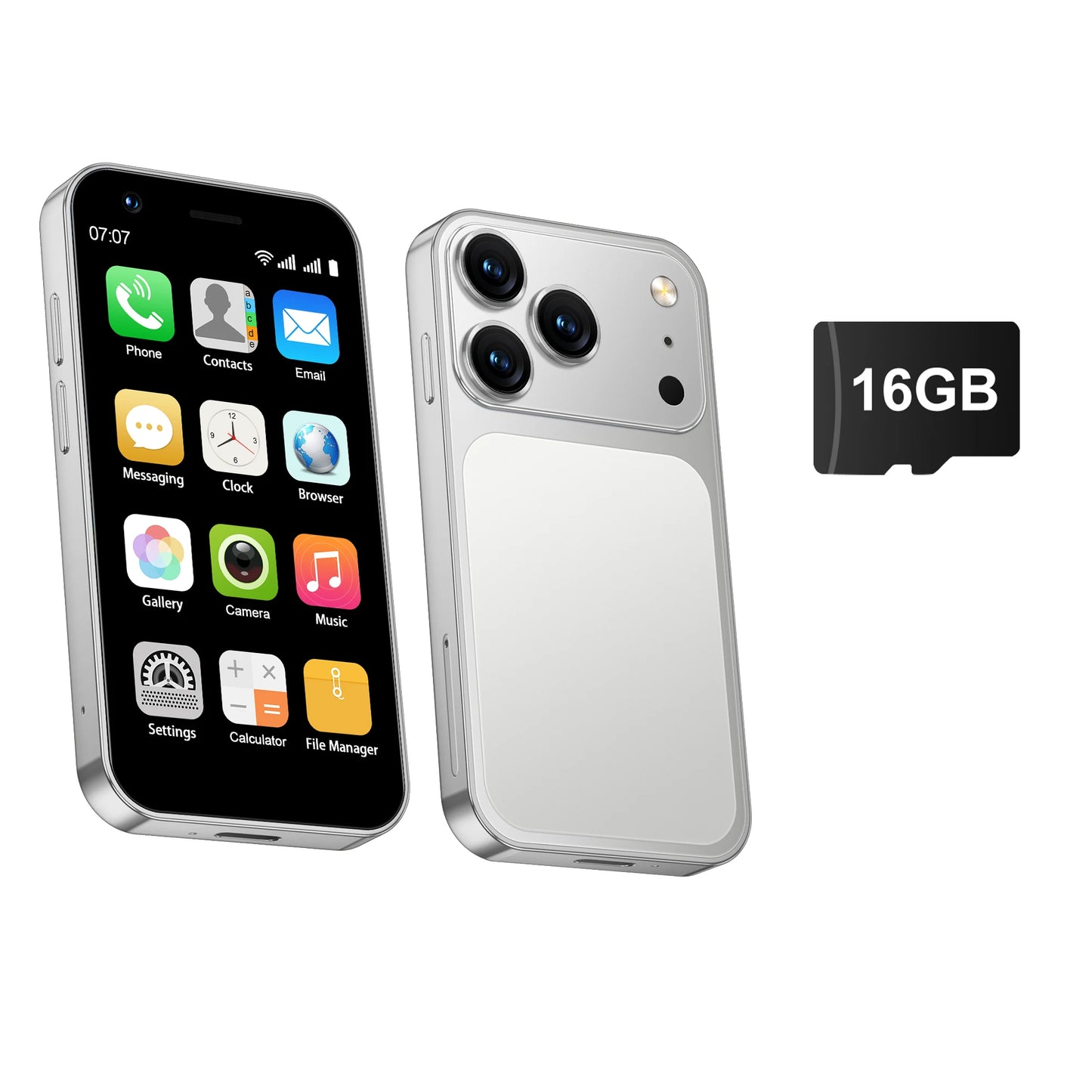 SERVO 18SE MINI Android Pocket Smartphone 2 SIM Standby 3.0" Screen 2GB+16GB WhatsAPP WiFi 3G WCDMA Super Small Smart Cellphones