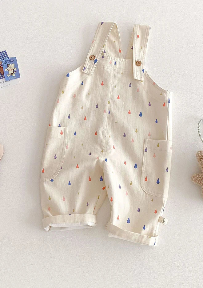 2025 New Season Colorful Striped Infant Kids' Suspender Pants Kids Overalls for Boys and Girls Bib Overalls 0 - 5 Years Old