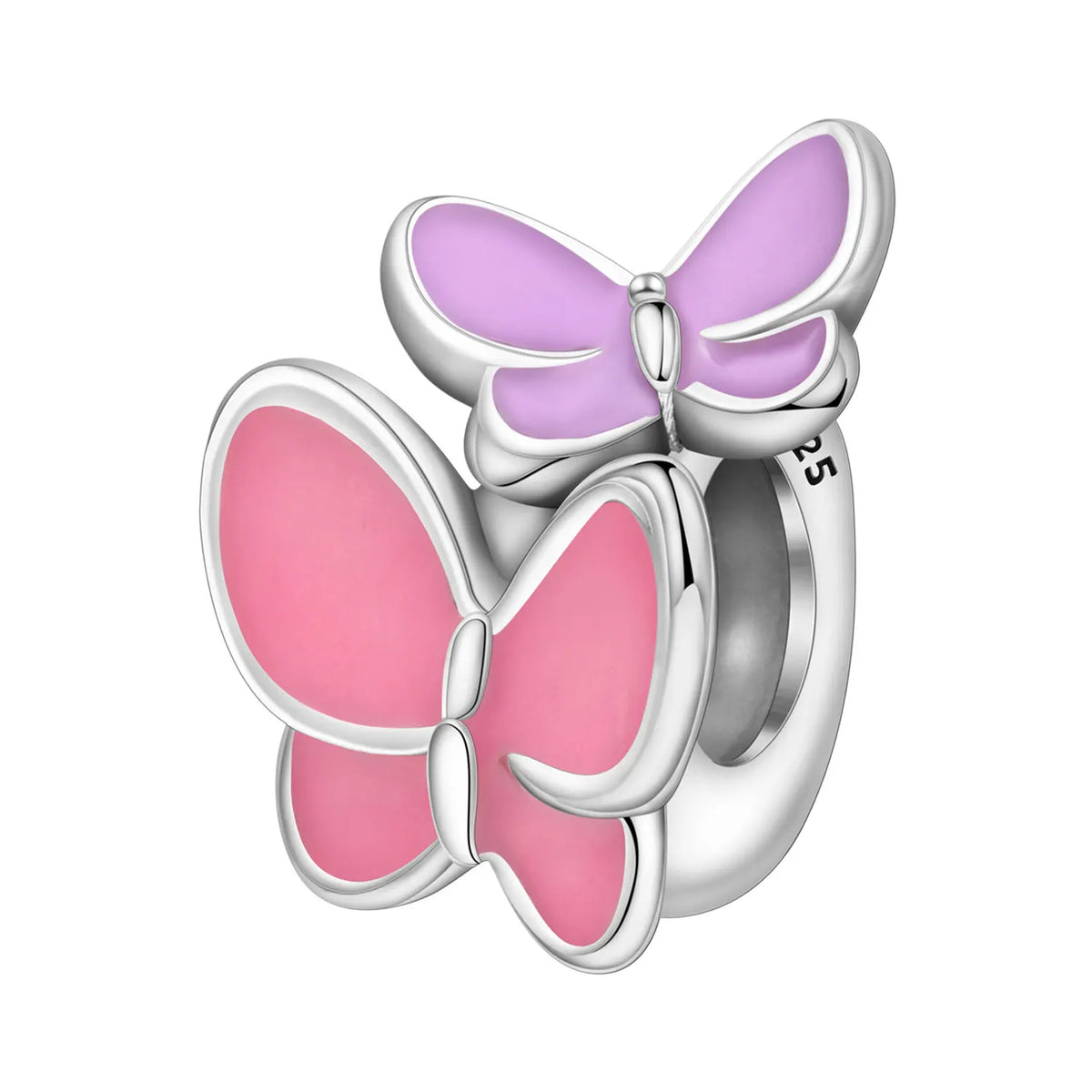 925 Sterling Silver Plated Bee Sunflower Butterfly Charm Pendant Fine Jewelry Women DIY Bracelet Necklace Birthday Party Gift