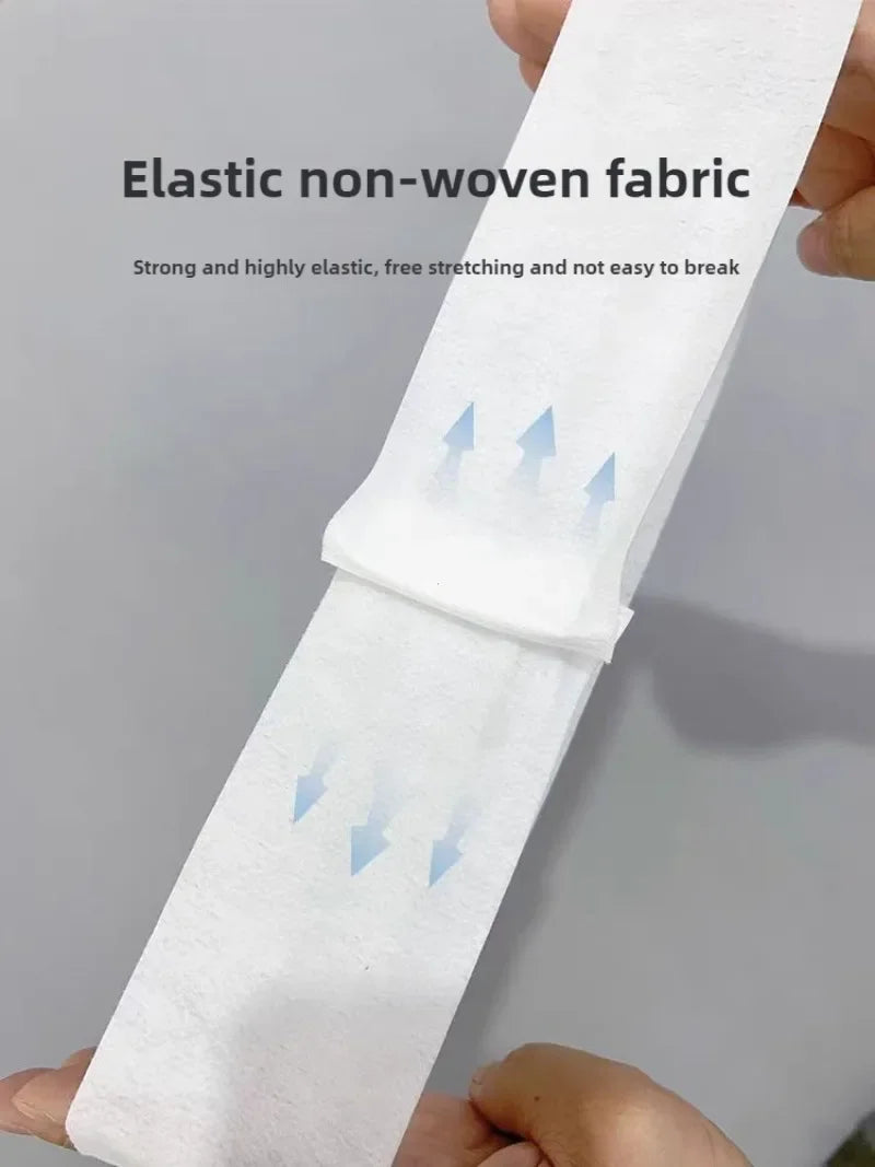50pcs Disposable Headbands for Facials Spa Stretch Non-Woven Soft Skin Care Hair Bands Women Salons Face Washing Beauty Tools