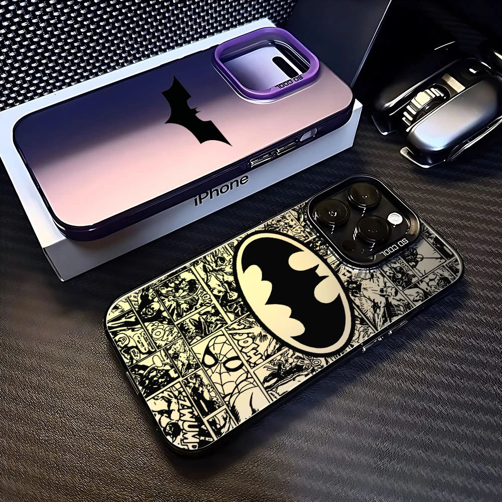 Cool Anime B-Batmans Phone Case For iPhone 17 17e 16e 16 15 14 13 12 11 mini Pro Max X XR 8 Air Plus Anti Fall Matte Back Cover