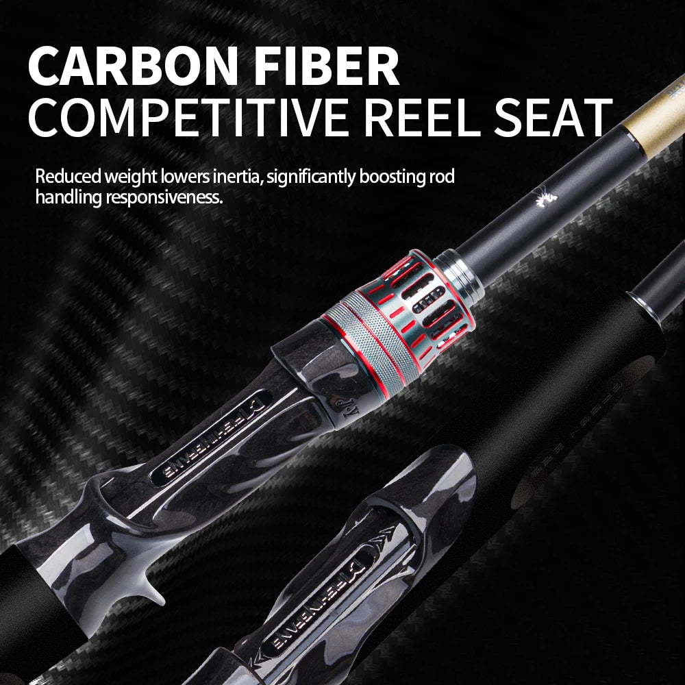 FISHINGFANS GREENBEE L ML M MH POWER 7-28g 10-18lb T1100 CARBON BLANK LS LIGHT GUIDE 62G SUPER LIGHT SEA BASS BOAT FISHING ROD