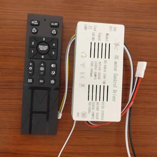 F92F Fashion Ceiling Fan Light Controller with Wireless Remote for Modern Homes