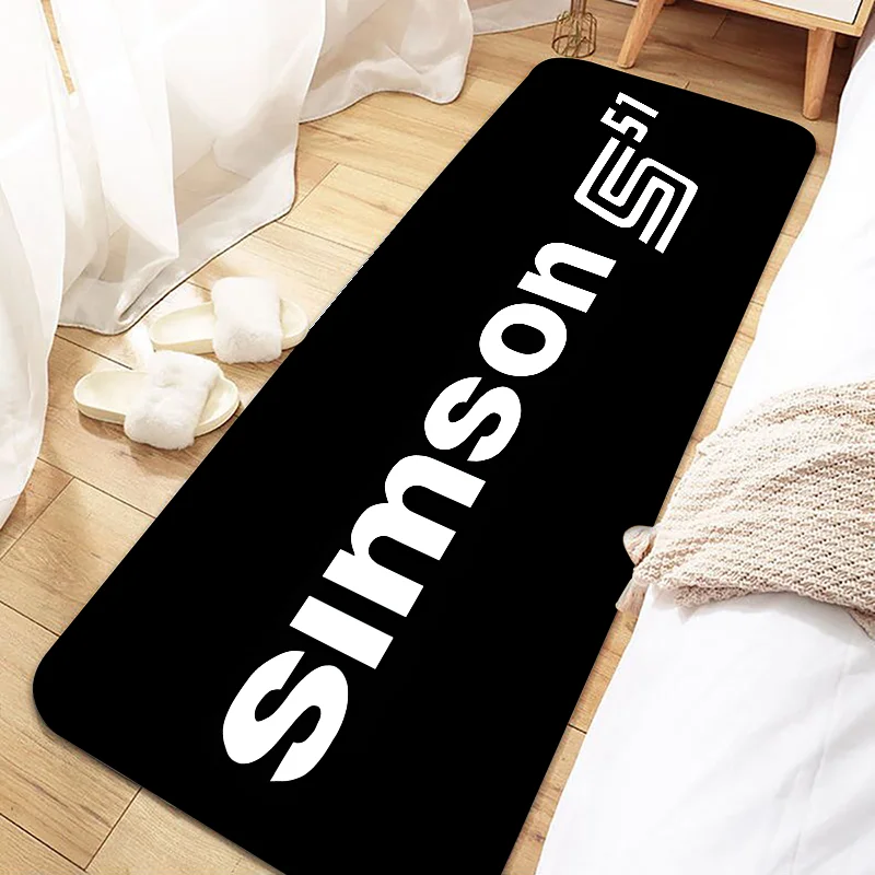 Non-slip Door Mat For Simsons Doormat Washable Kitchen Carpet Living Room Hallway Rugs Bathroom Bath Door Mats