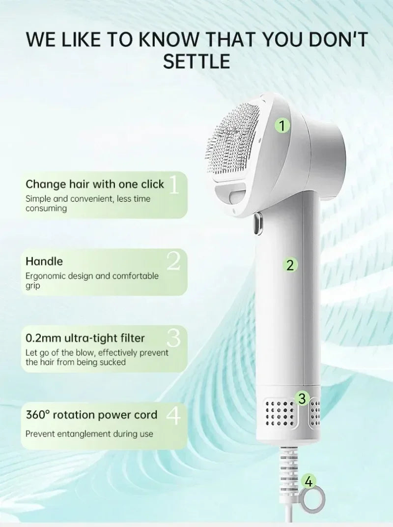 Pet Dog Hair Dryer 2-in-1 Cat Grooming Hairdressing Blow & Comb Low Noise Pet Cleaning Smart Pet Hair Dryer