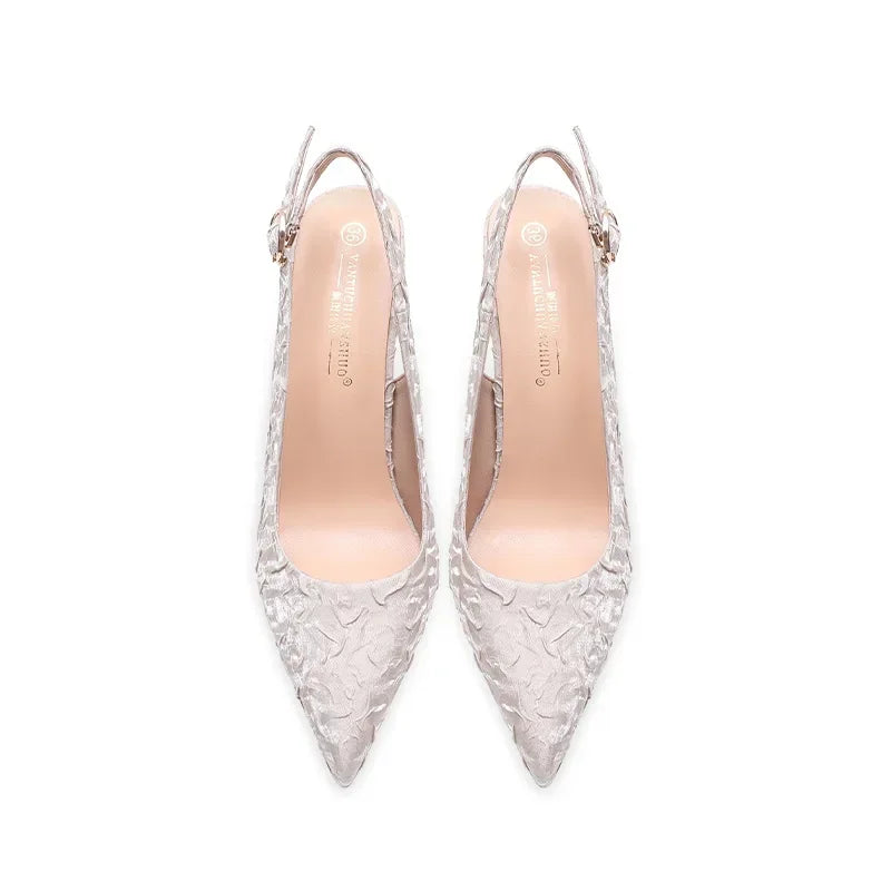 Women Baotou Platform Sandals Block High Heels Solid Shoes Sexy Party Stiletto Heel Women Dress Shoes Sandalias De Mujer 2024