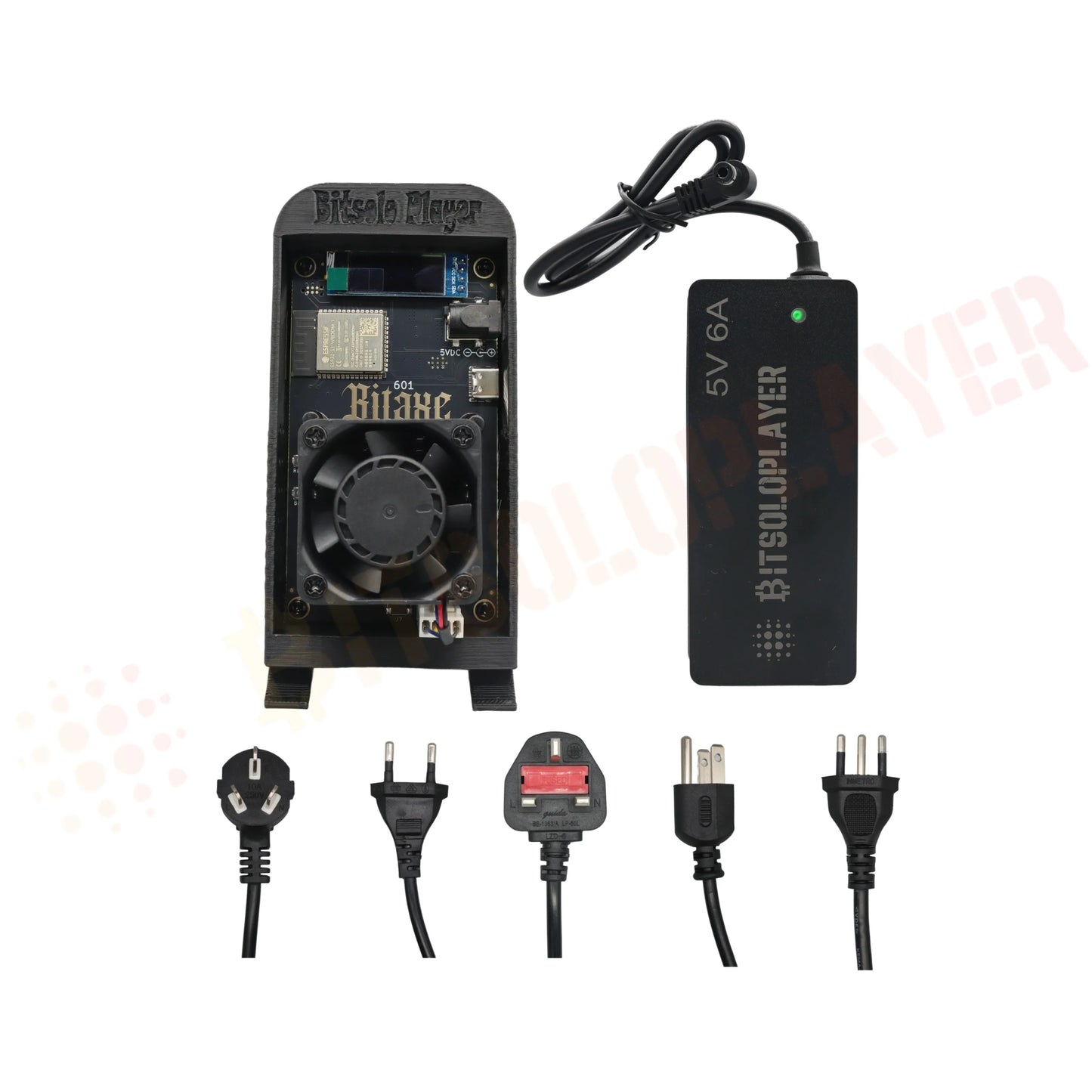 bitcoin miner Bitaxe gamma 601 1.2th/s 18w BM1370 ASIC BTC miner Lottery Miner home miner With power adapter