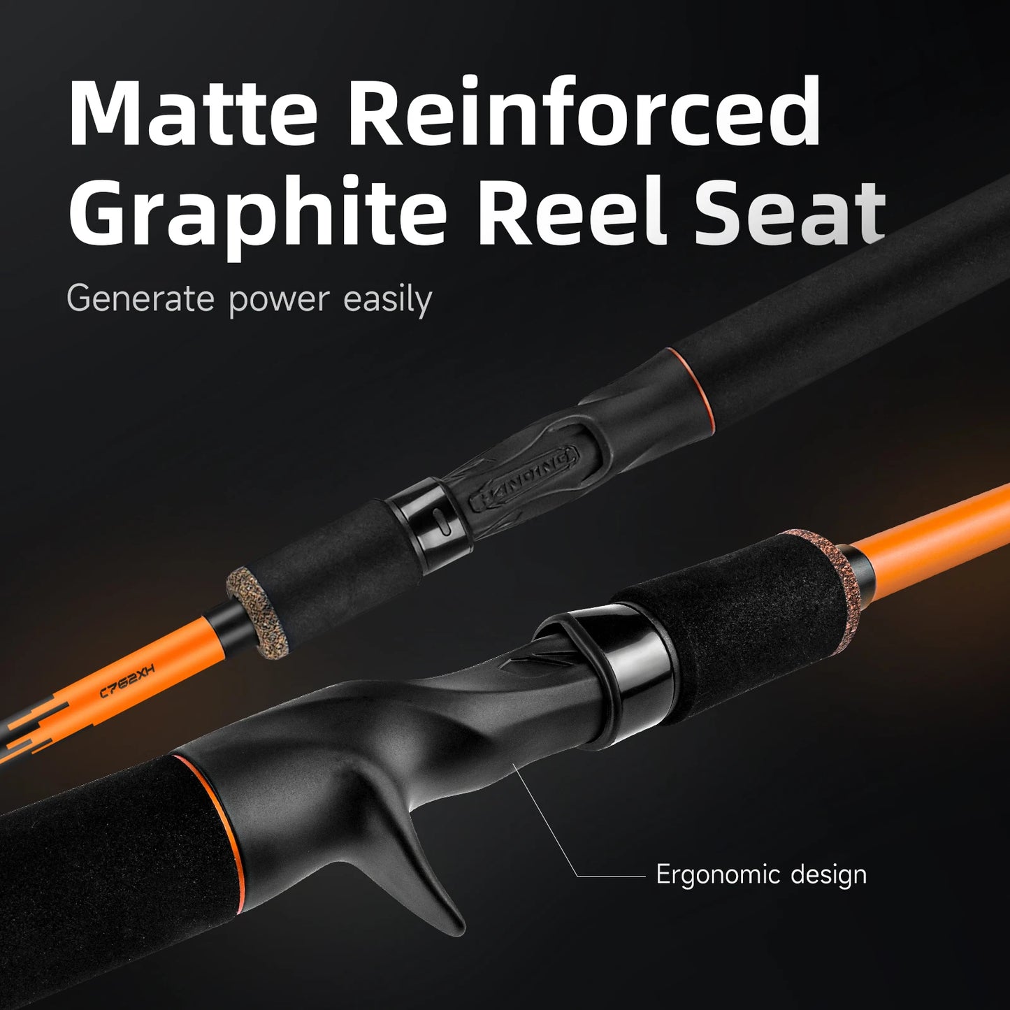 HANDING Magic Power Fishing Rod H/XH/XXH–Printed Lure Weight Lower Than Actual, Please Check Detailed Specs(No Buy If Concerned)