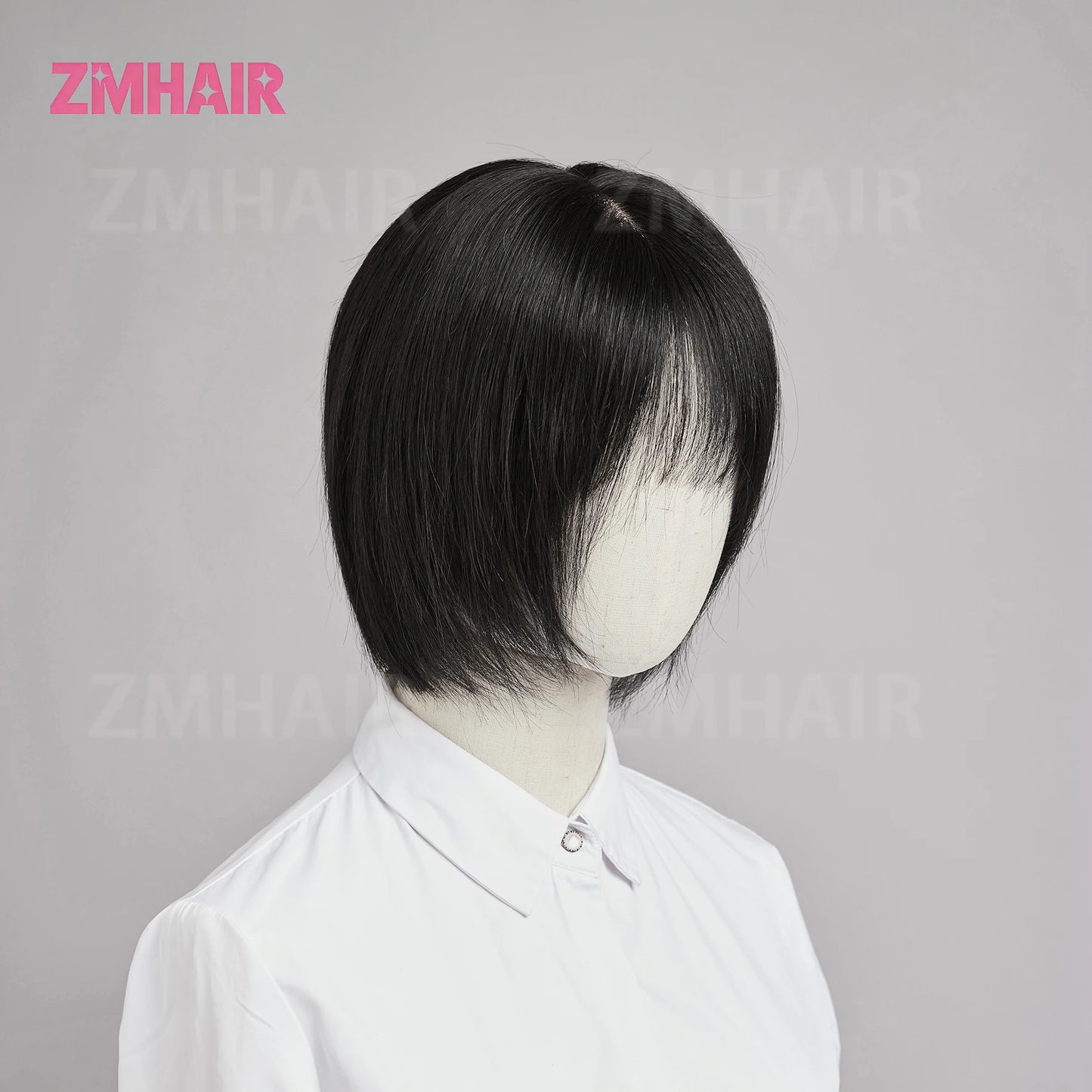 Luxury Kosher Sheitel 100% European Virgin Hair Silk Base Wig Short Bob Human Hair Jewish Wig Soft & Natural