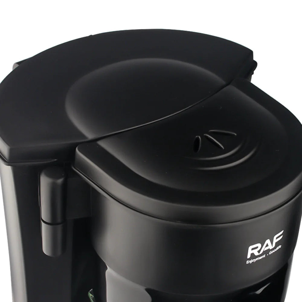 Electric Dirp Coffee Machine 600W Automatic American Drip Type, 600ML Coffee Machine American Milk Tea Machine Coffee Pot