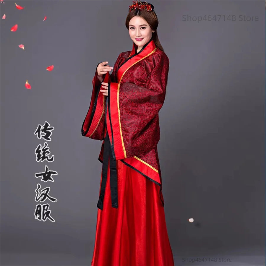 2026 Halloween Hanfu National Chinese Dance Costume Men Ancient Cosplay Traditional Chinese Clothing for Women Hanfu Clothes