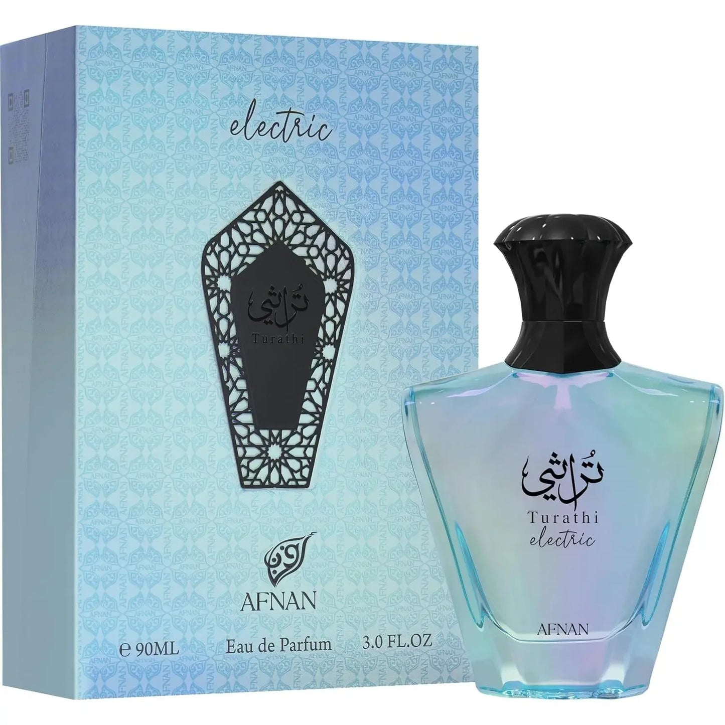 AFNAN Man Cologne Perfumes Arabes Turathi Blue Perfume Man Citrus Woody Amber Spicy Fragrance Lasting Musk Vanilla Scent 100ml