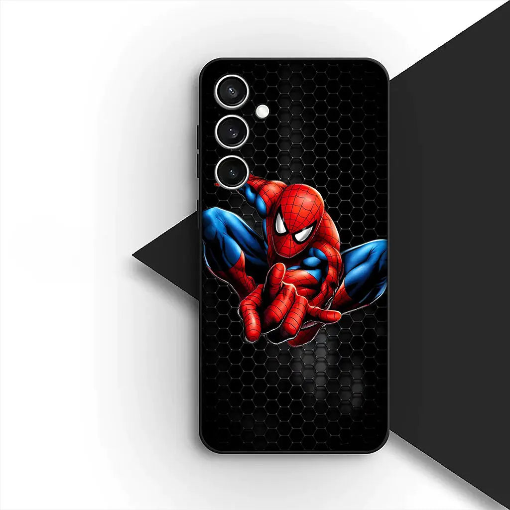 Cover Venom Spider Man Marvel Spiderman Phone Case for OPPO A18 A16 A80 A40 A17 A15 A38 A78 A79 A54 A57 A58 A60 4G 5G Casing