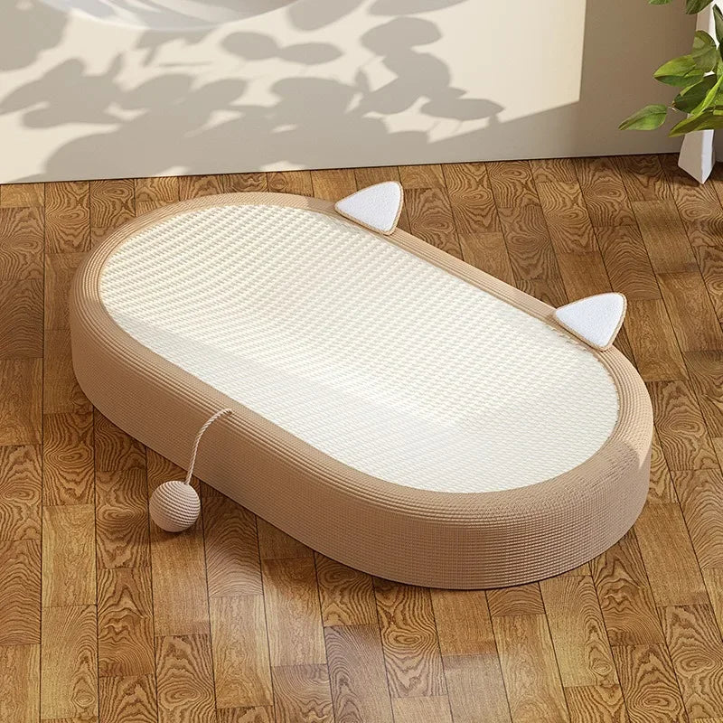 Cat Scratching Nest, Household Multifunctional Sisal Cat Scratching Board Sofa Bed Dual-purpose Scratch-resistant Large Cat Bed