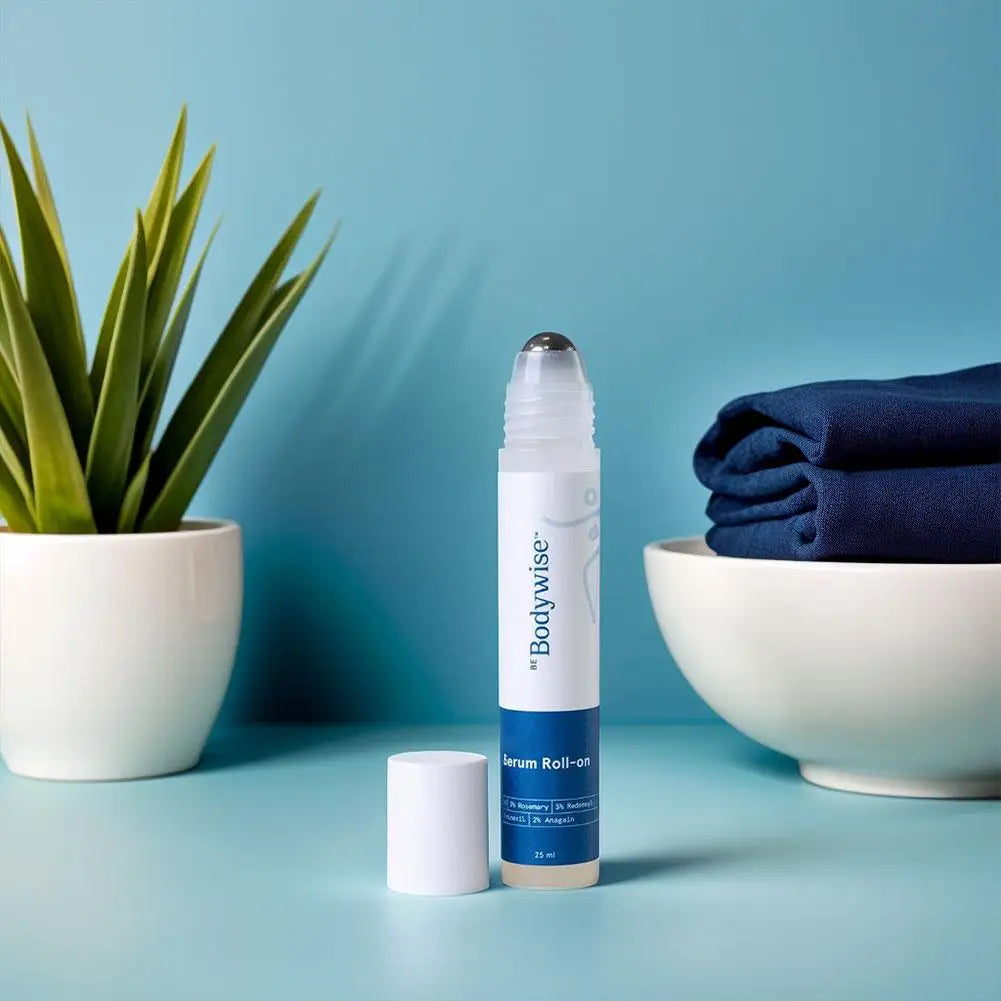 Bodywise Roll-on Ball Rosemary Hair Care Essence Anti-Frizz Refreshing Oil Control Strengthening  Hair Care Serum