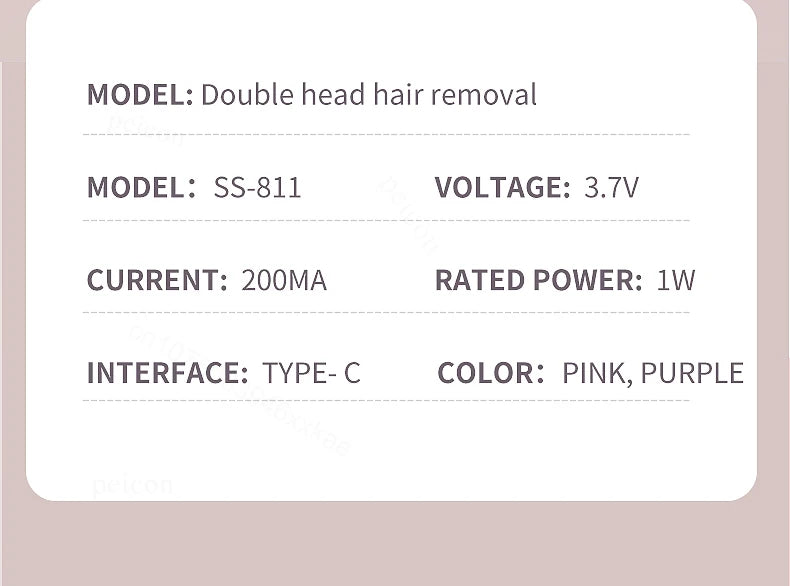 Electric Razor for Woman Bikini Trimmer Body Epilator Women Electric Shaver for Private Area Underarm Legs Facial Hair Removal