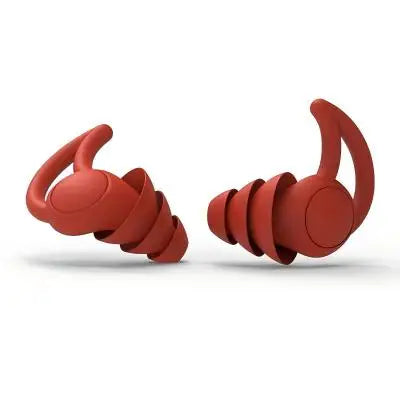 Silicone Noise Reduction Ear Plugs, Waterproof Earplugs for Swimming, Block Snoring & Noise, Quiet Sleep Helper for Students Dor