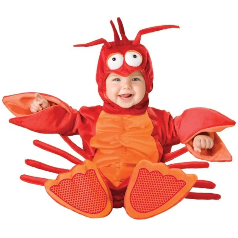 New Arrival High Quality Baby Boys Girls Halloween Dinosaur Costume Romper Kids Clothing Set Toddler Co-splay Triceratops