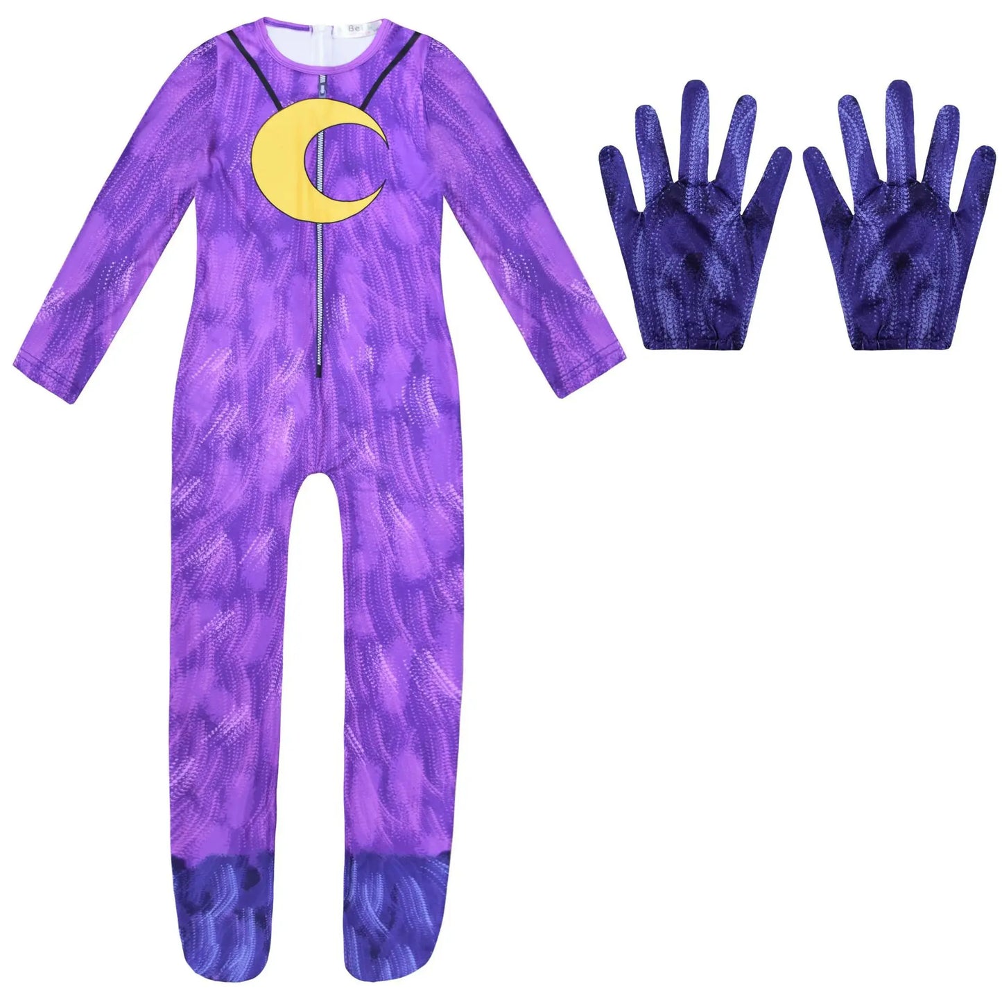 Kids Smiling Critters Cosplay Costume Aminal Purple Cat Clothing Catnap Elephant Bear Bodysuit Jumpsuit Mask Halloween Costumes