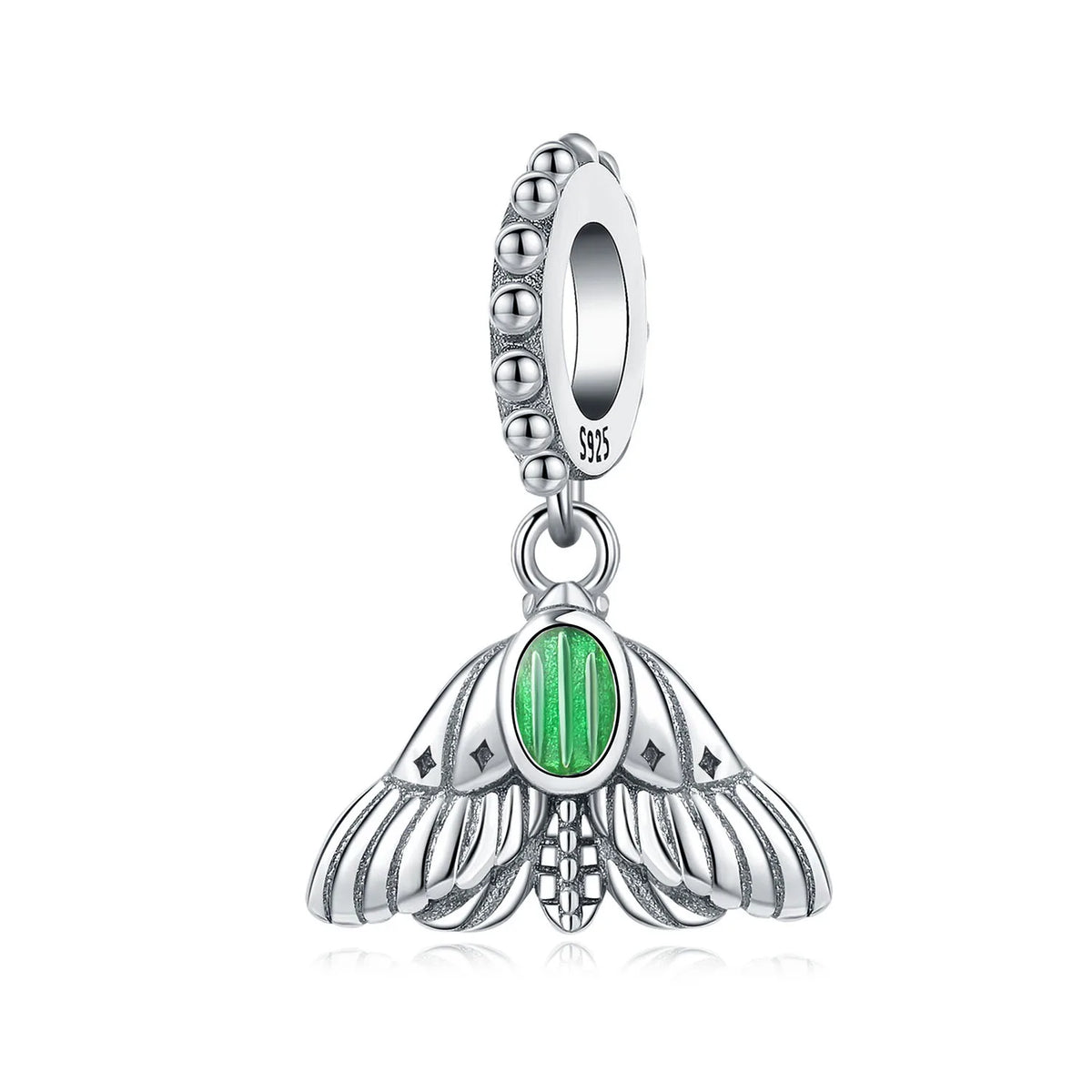 925 Sterling Silver Plated Bee Sunflower Butterfly Charm Pendant Fine Jewelry Women DIY Bracelet Necklace Birthday Party Gift