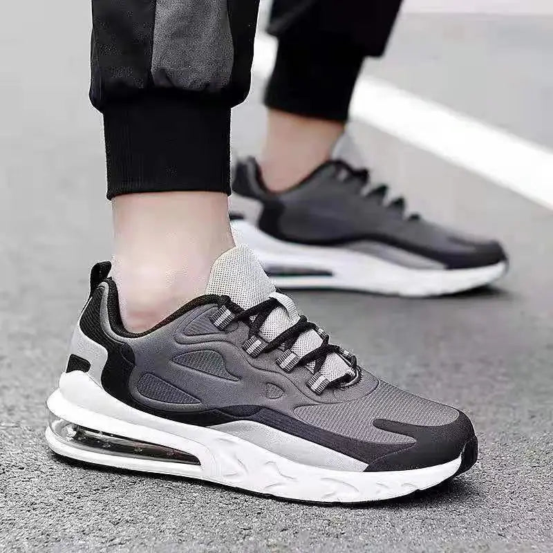 Unisex Large Size Sports Shoes Breathable Comfortable Spring Autumn Fashionable Casual Mesh Air Cushioning Low Top Sneakers