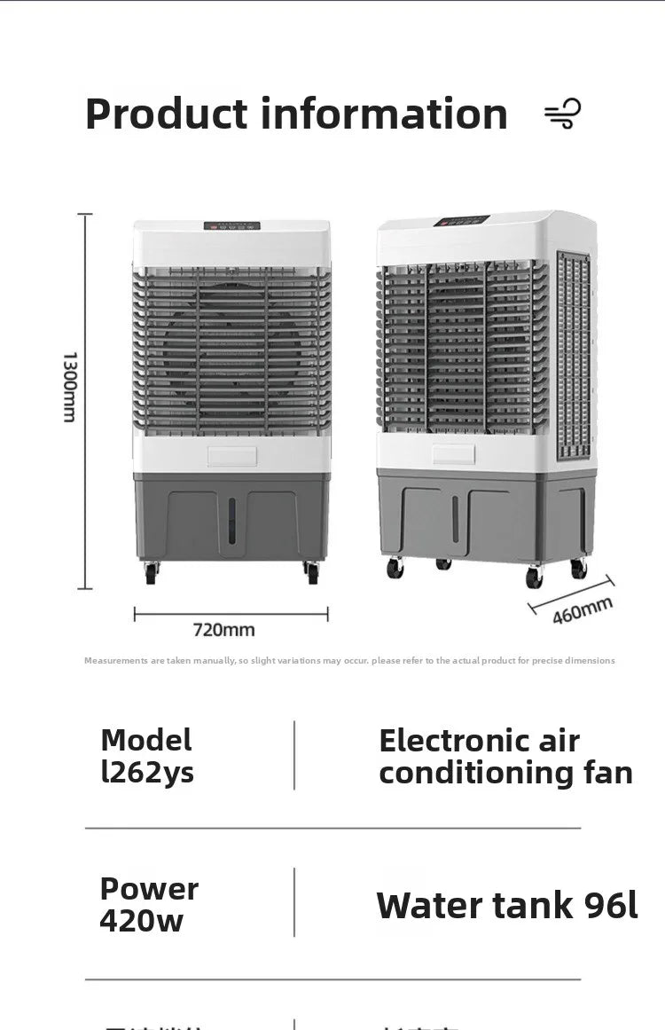 Chigo Air Cooling Fan with Ice Box Powerful Cooling for Hot Summer Days LYH