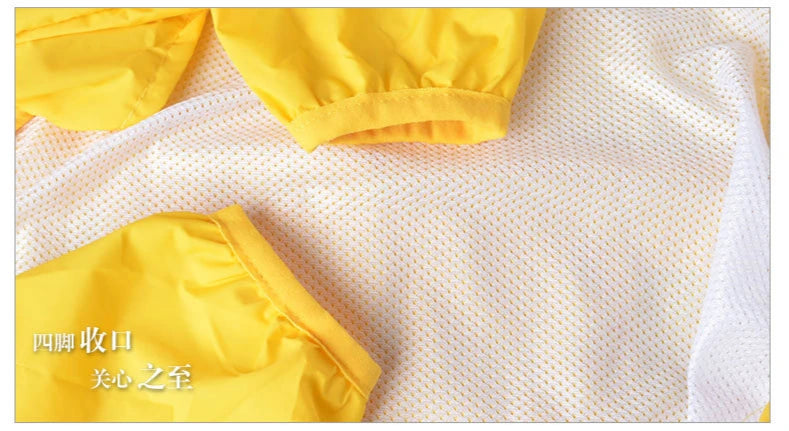 Dog Raincoat Puppy Rain Coat with Hood Reflective Waterproof Dog Clothes Soft Breathable Pet Cat Small Dog Rainwear XS - 5XL