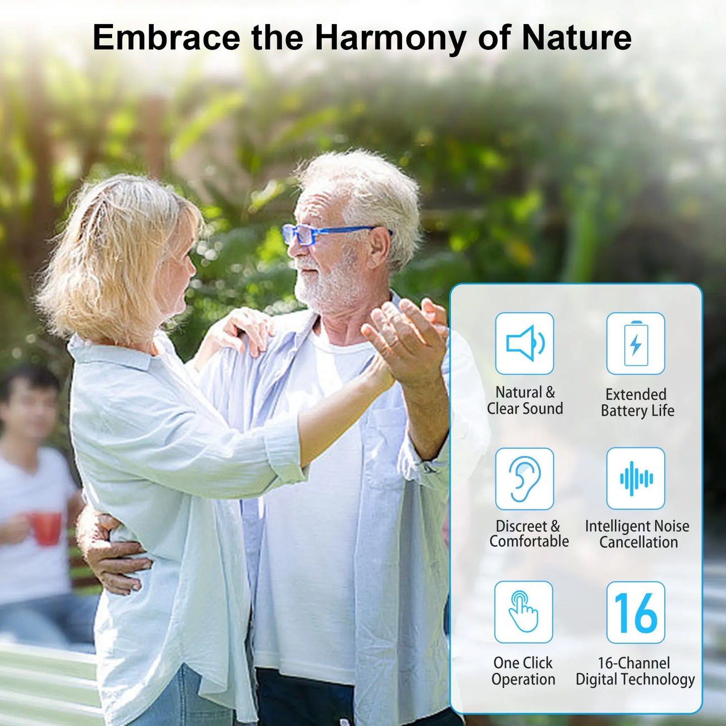 Hearing Aids High Quality Hearing Aids Rechargeable Digital Noise Reduction 16 Channel Sound Amplifier for Elderly Audifonos