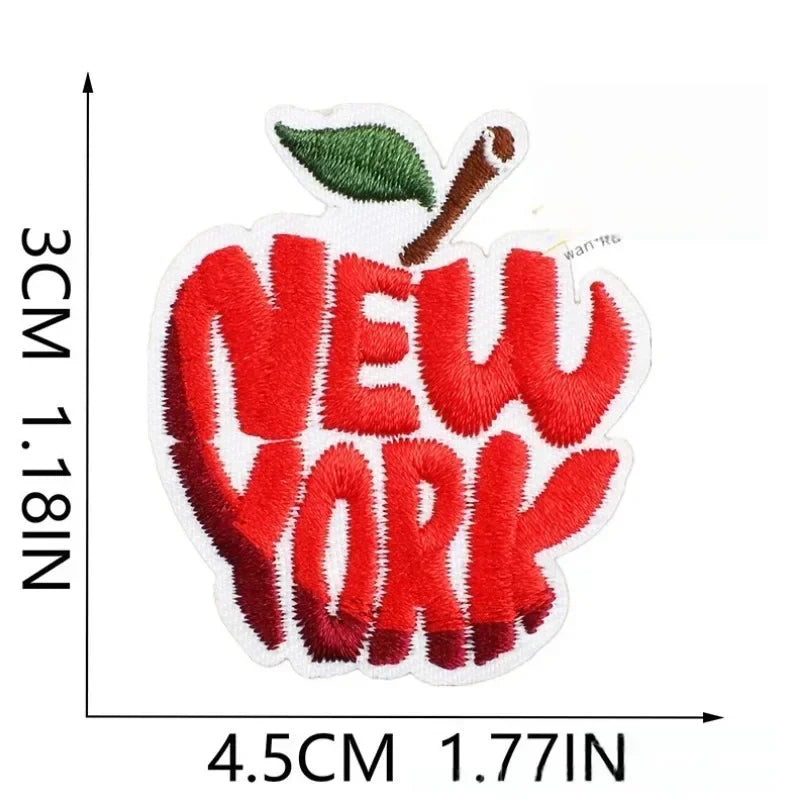 Halloween Themed Style Embroidere Costume Punk DIY Sewing IronCostume Hot Stick Patch
