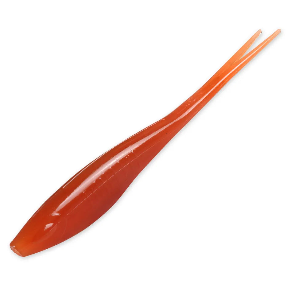JOHNCOO 3pcs Floating Drop Shotting Soft Bait Fishing Lure 180mm V-shape Split Tail Swimbait Worm Topwater 18g