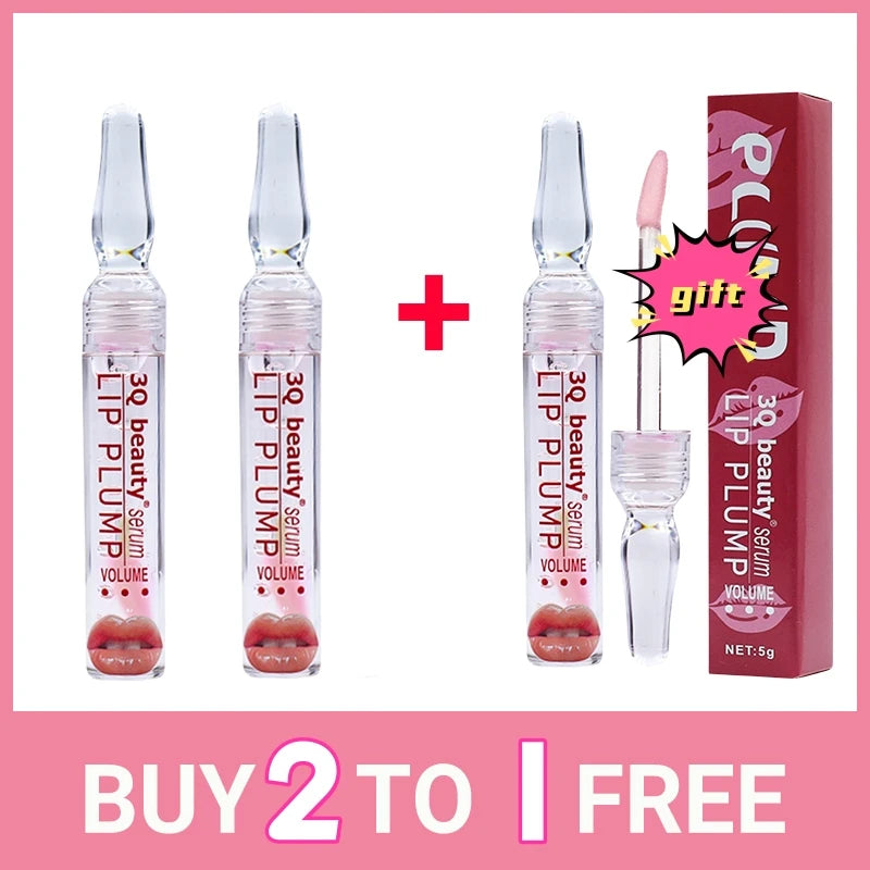 Instant Volumising Lip Plumper Oil Extreme Enhancer Lip Gloss Serum Increase Elasticity Moisturize Nourish Lip Care Cosmetics