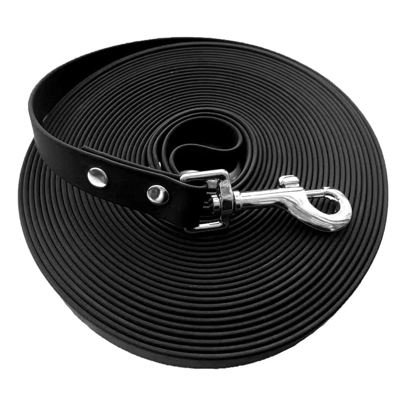Waterproof Dog Leash PVC Long Dog Training Leash 10 Meters 15m Lead For Dogs Nylon Dog Rope Strong Durable Dog Strap For Dogs