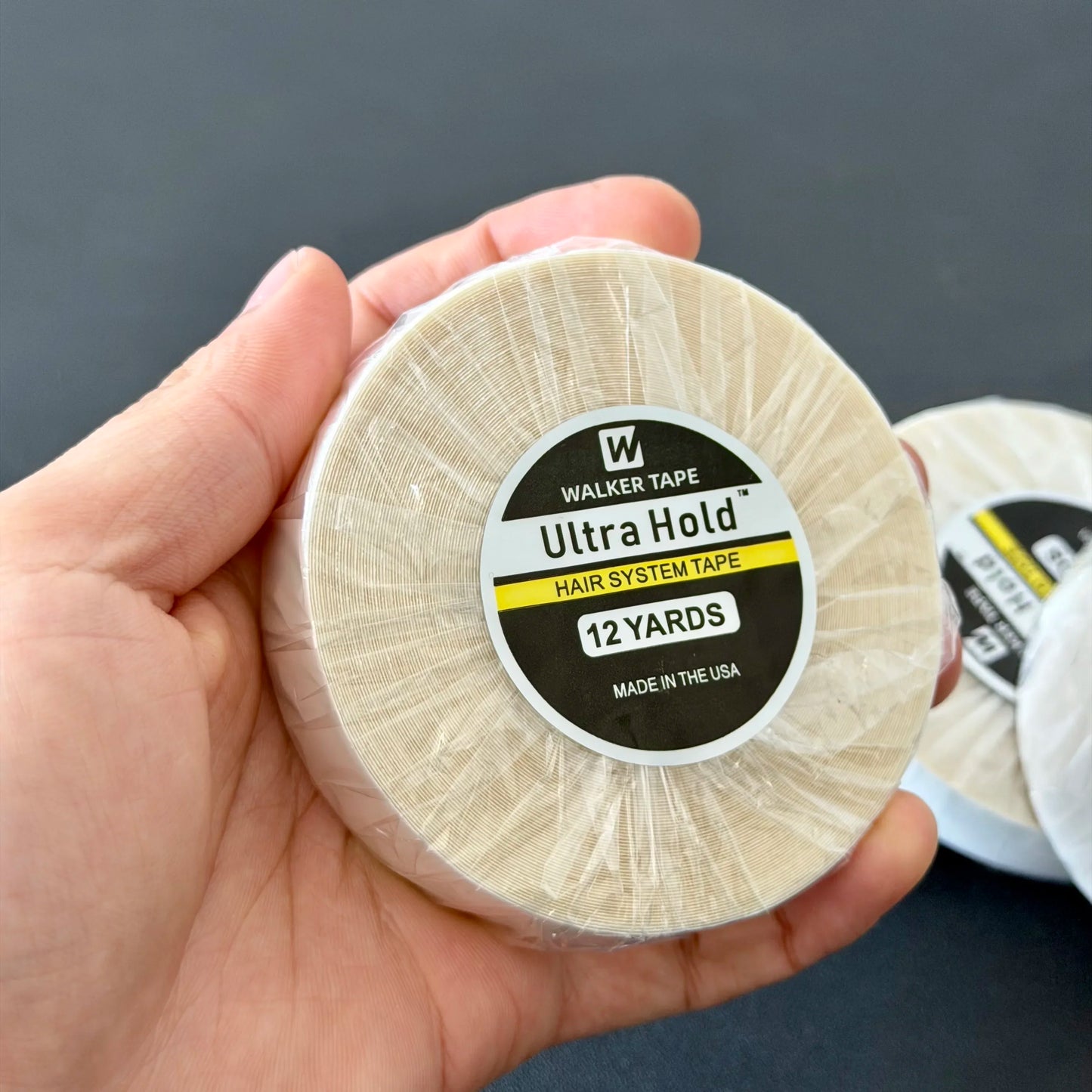 Walker Ultra Hold Tape 3/12/36 Yards Strong Adhesive Hair System Tape for Lace Wigs Toupees