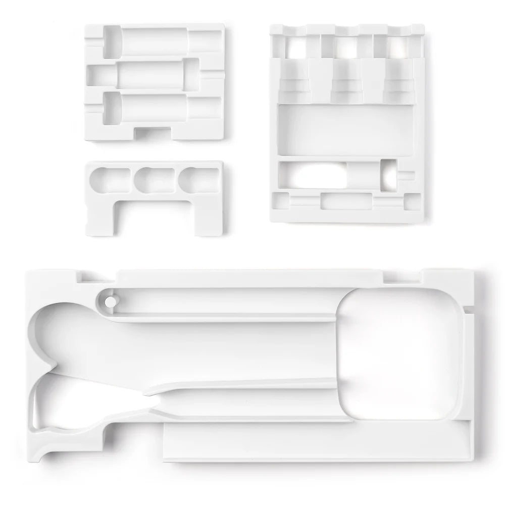 4pcs/Set Tools Storage Inserts Compatible with Cricut Maker 3&Maker Weeding Tool Kit Tray Blades Housing Tip Accessorie Organize