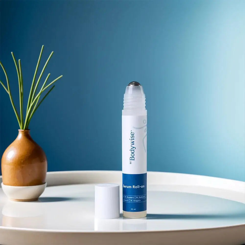 Bodywise Roll-on Ball Rosemary Hair Care Essence Anti-Frizz Refreshing Oil Control Strengthening  Hair Care Serum