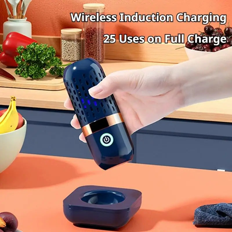 Wireless Capsule Fruit And Vegetable Cleaning Purifier Cleaning Machine Food Sterilization And Vegetable Washing Machine