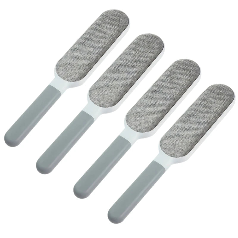Double-Sided Pet Hair Remover Manual Electrostatic Sticky Lint Brush for Cat Dog Clothing Sofa Furniture Carpet Cleaning