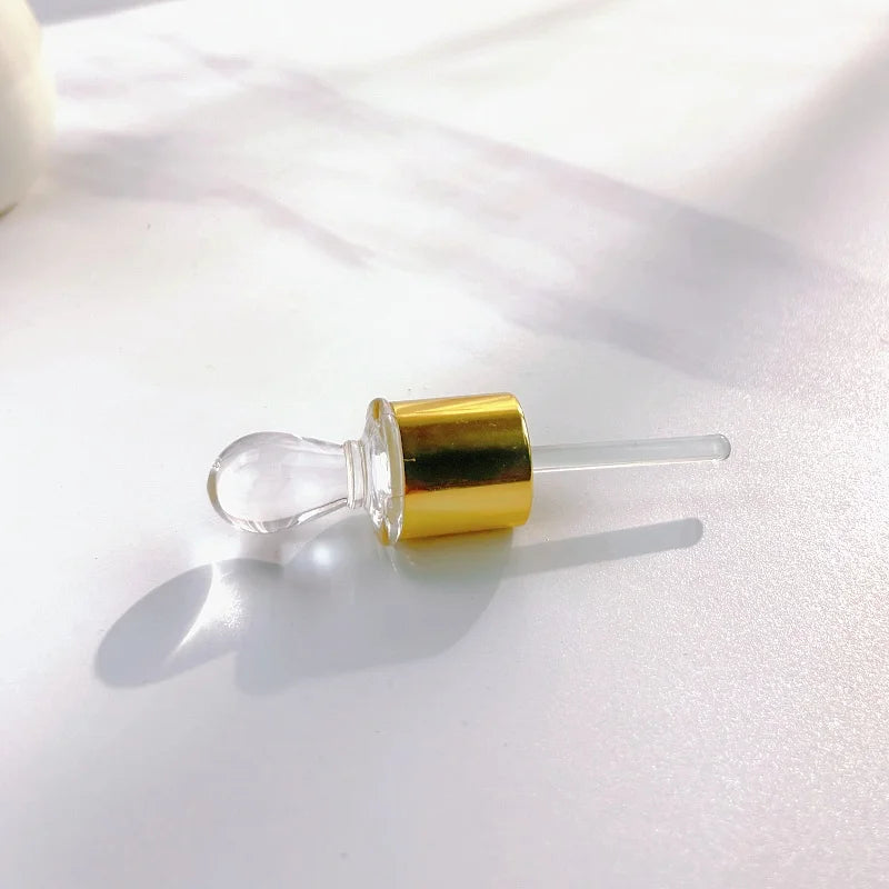 10/30pcs 6ml Thick Glass Essential Oil Bottle 12ml Attar Oil Bottles Empty Perfume Container With Glass Drop Stick