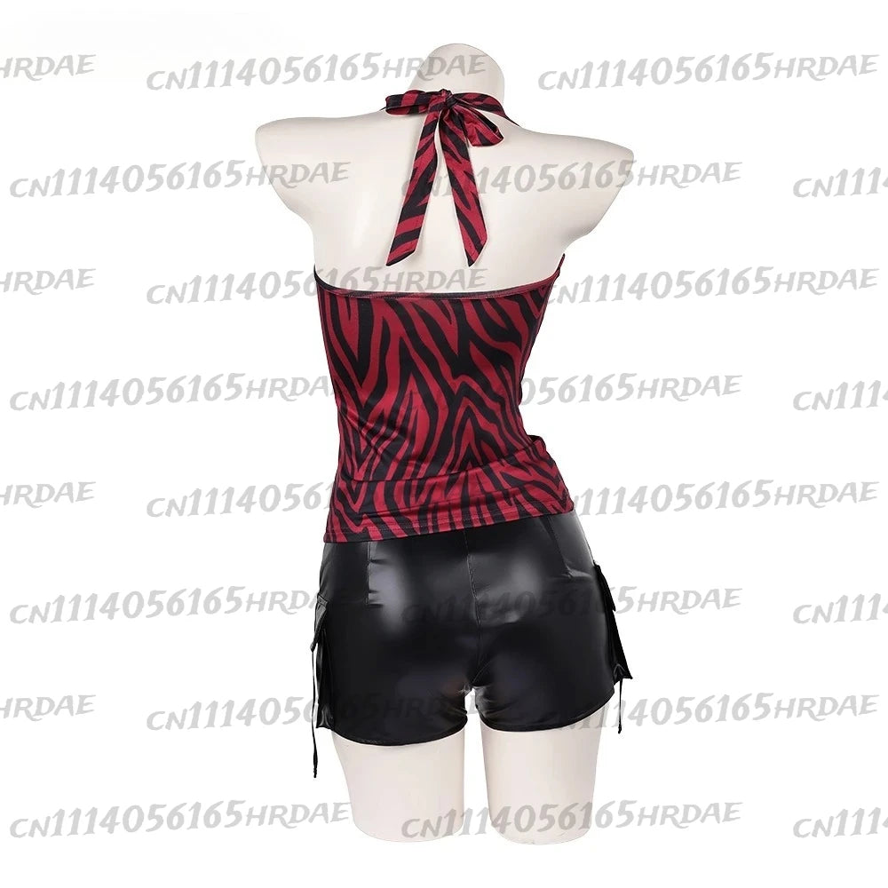 Nikki Cosplay Costume 2026 Horror TV Obsessions Roleplay Adult Women Top Shorts Disfraz Outfits for Carnival Halloween Party