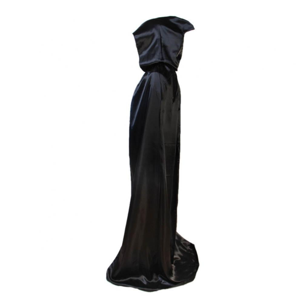 Halloween Medieval Robes Witch Wizard Cloak Cape Party Death Ghost Devil Cosplay Costumes Halloween Hooded Cloak