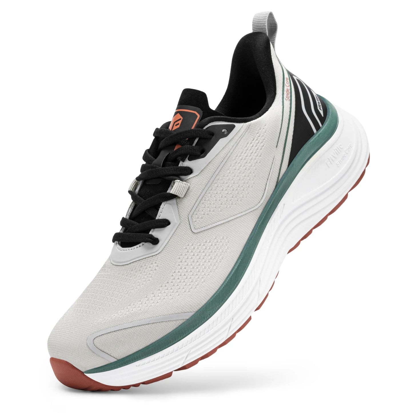 Fittington Walking Shoes For Men Extra Wide Cushioned Running Shoes Tennis Soft Shoes Arch Support for Plantar Fasciitis Relief