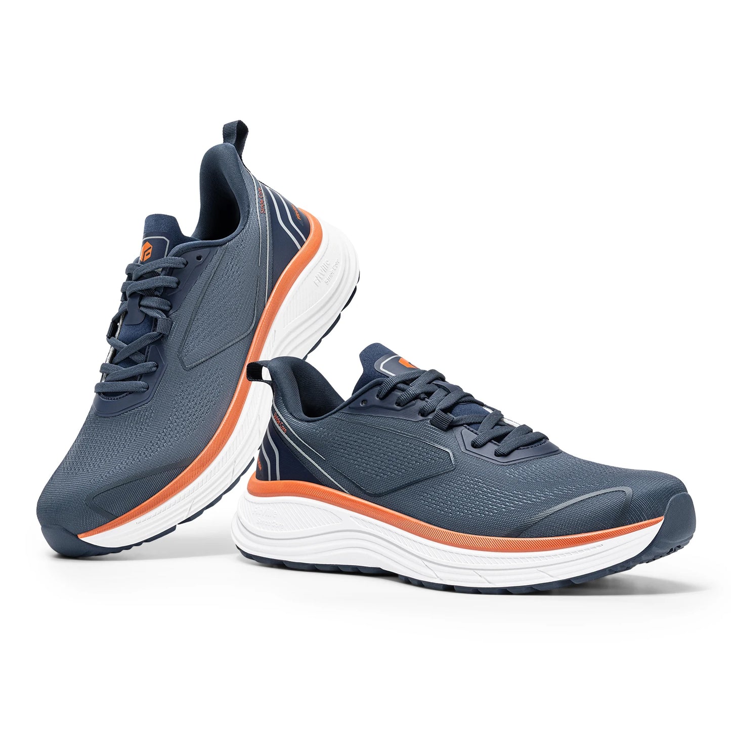 Fittington Walking Shoes For Men Extra Wide Cushioned Running Shoes Tennis Soft Shoes Arch Support for Plantar Fasciitis Relief