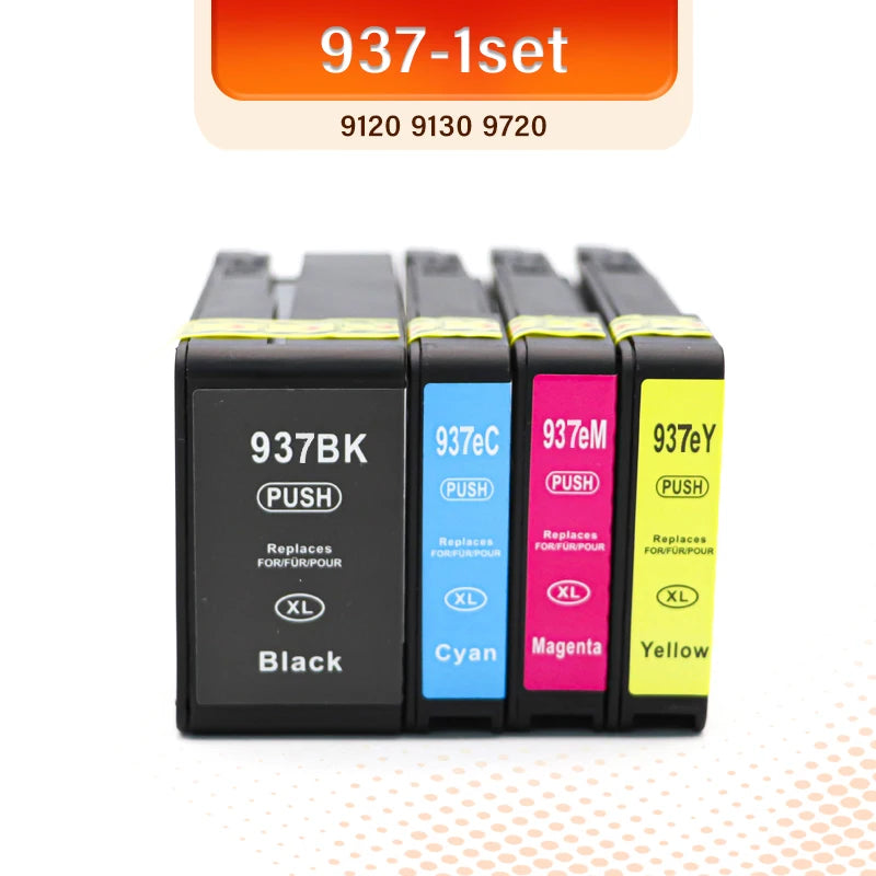 Suitable for daily use 936 937 938 ink cartridges，for HP Officejet pro 9110b 9120 9130 9720 9730 4S6X3A 4S6X0A printer 936e
