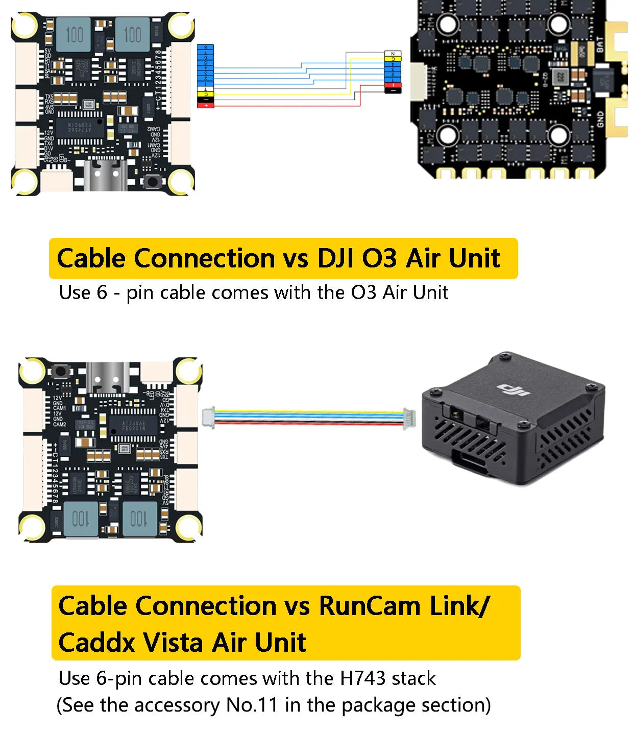 DAKEFPV F722 Flight Control FC 3-12S 100A 120A 4in1 ESC F722 Flight STACK 30x30mm For Remote Control FPV Racing Drone