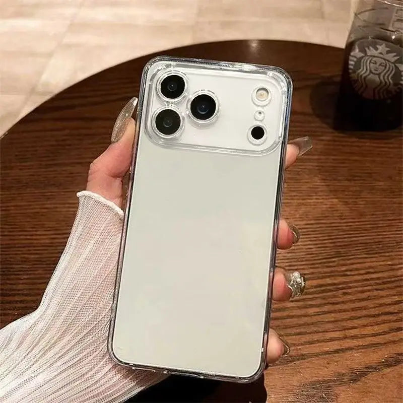 Clear Phone Case For iPhone 17 Pro Max Case Silicone Soft Cases For iPhone 11 12 13 14 15 16 Plus 17 Pro Max Air 16E Back Cases