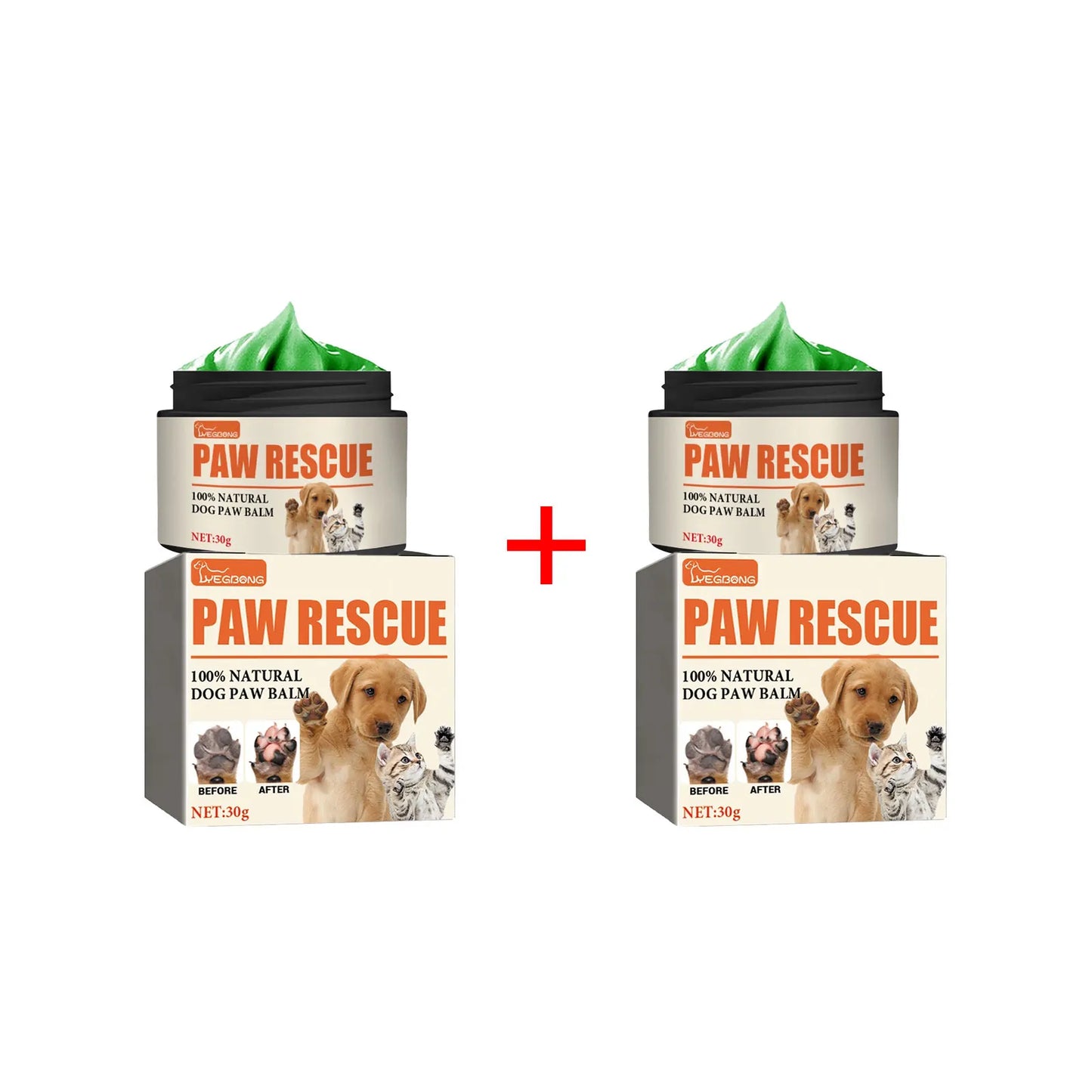 YEGBONG 30g Pet Paw Care Cream Foot Pad Protection Oil for Cats And Dogs Dog Paw Balm Cat Paw Protective Cream Canine Foot Care