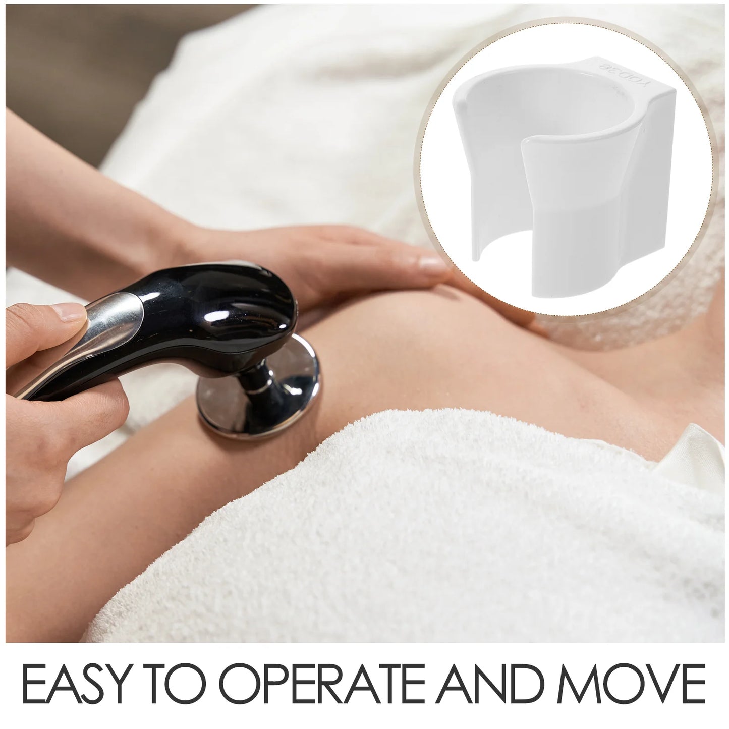 Beauty Device Holder For Salon Lightweight Stable Mount Versatile Compatibility Space-Saving Organizer Hanging Rack Tool Storage